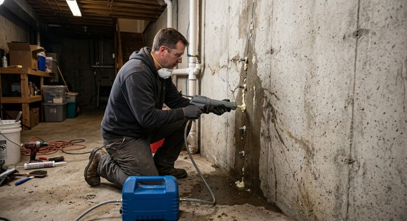 Basement Foundation Repair in Buffalo, MN
