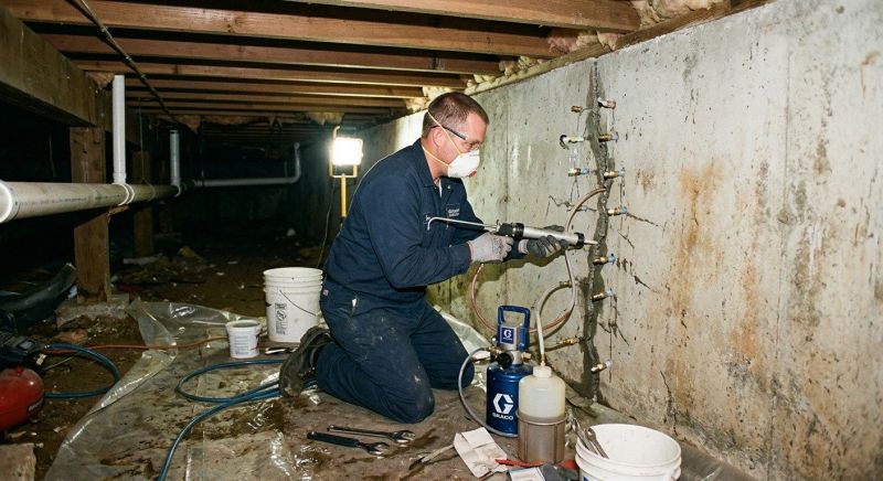 Basement Foundation Repair in Monticello, MN