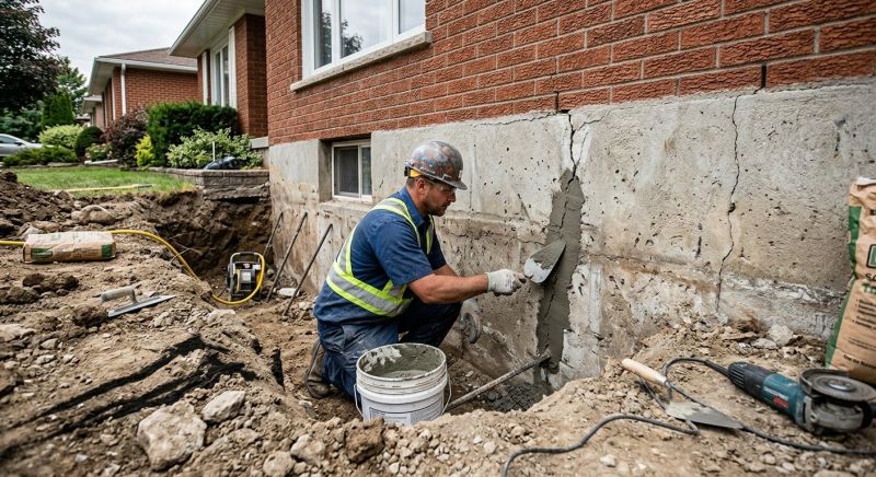 Basement Foundation Repair in Mound, MN