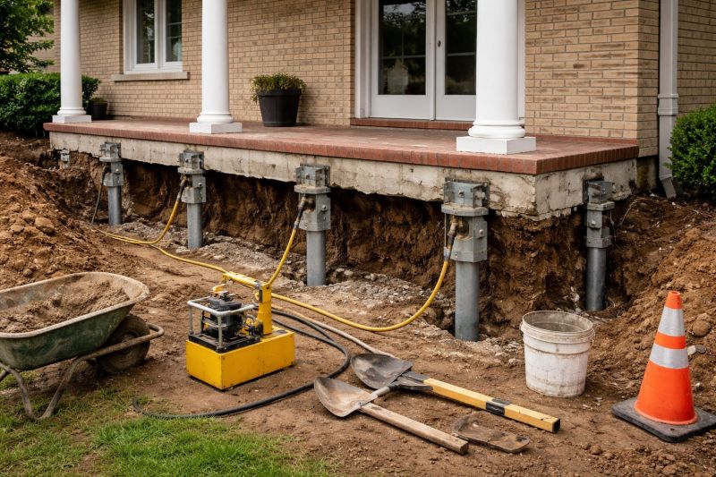 Basement Stabilization in Wright County, MN