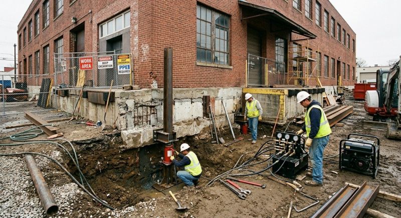 Building Foundation Repair in Dassel, MN