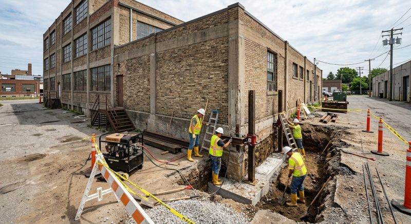 Building Foundation Repair in Excelsior, MN