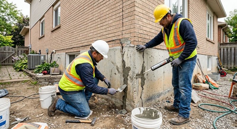 Building Foundation Repair in Winsted, MN