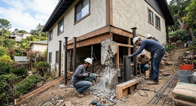 Concrete Foundation Repair in Cokato, MN