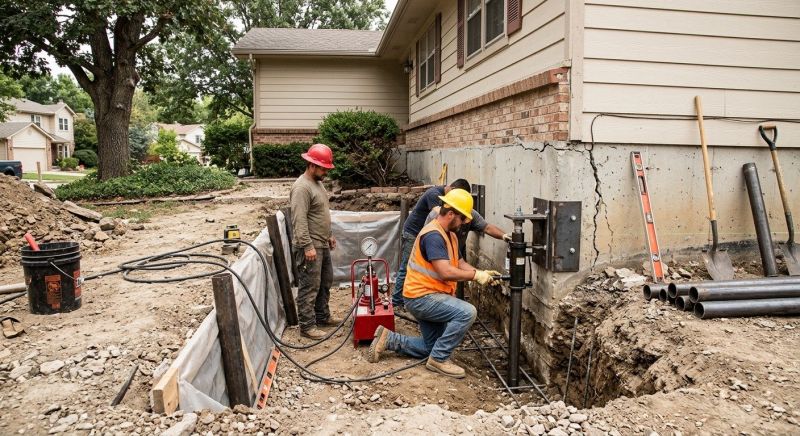 Concrete Foundation Repair in South Haven, MN