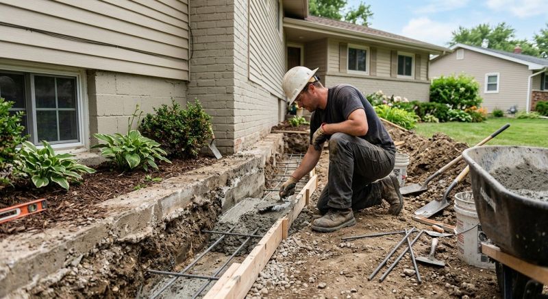 Concrete Foundation Repair in South Haven, MN