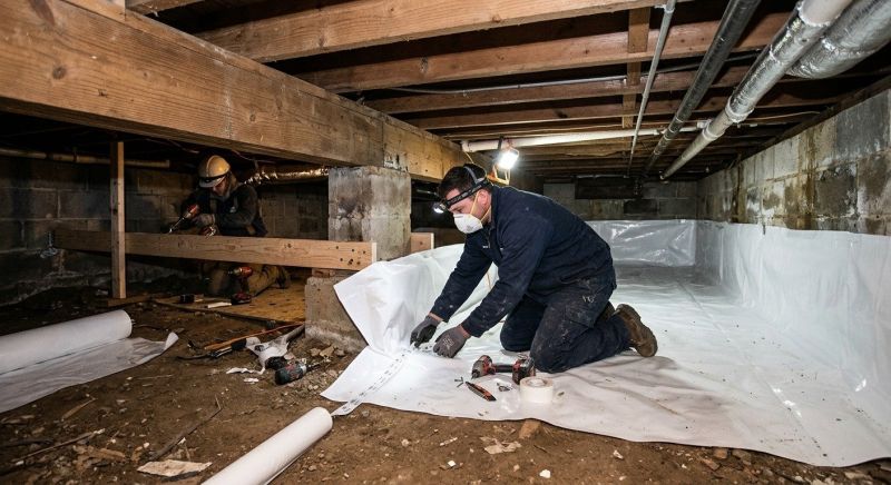 Crawl Space Leveling in Wright County, MN