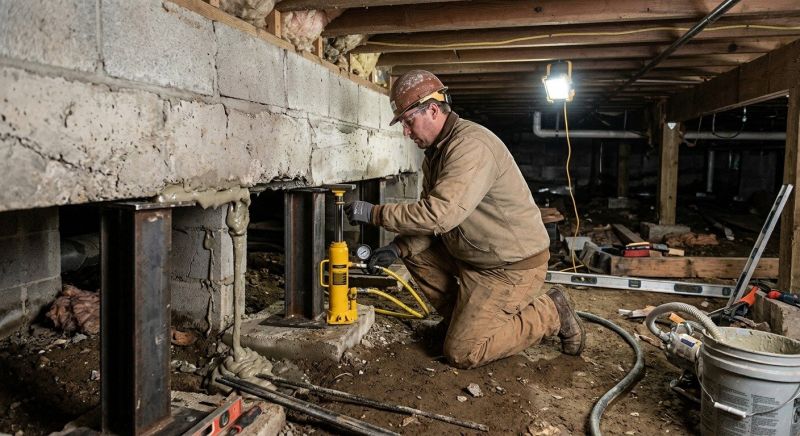 Crawlspace Foundation Repair in Mayer, MN
