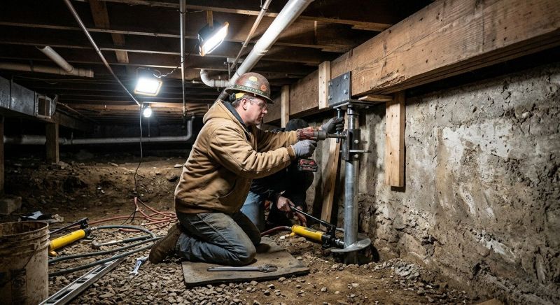 Crawlspace Foundation Repair in South Haven, MN