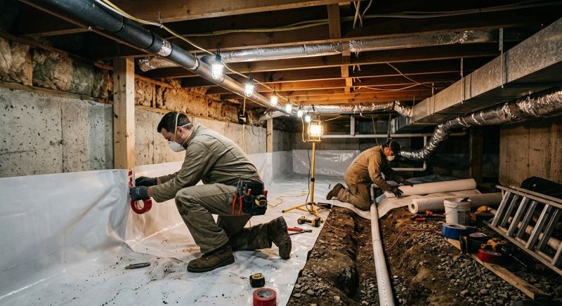 Crawlspace Repair in Wright County, MN
