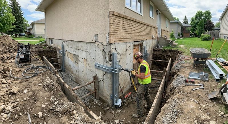 Crawlspace Structural Repair in Wright County, MN