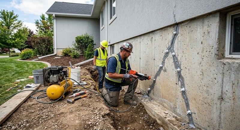 Foundation Damage Repair in Annandale, MN