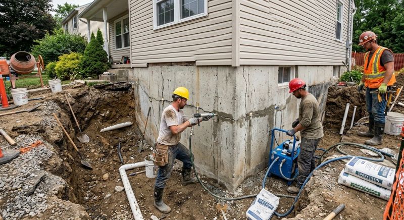 Foundation Damage Repair in Zimmerman, MN