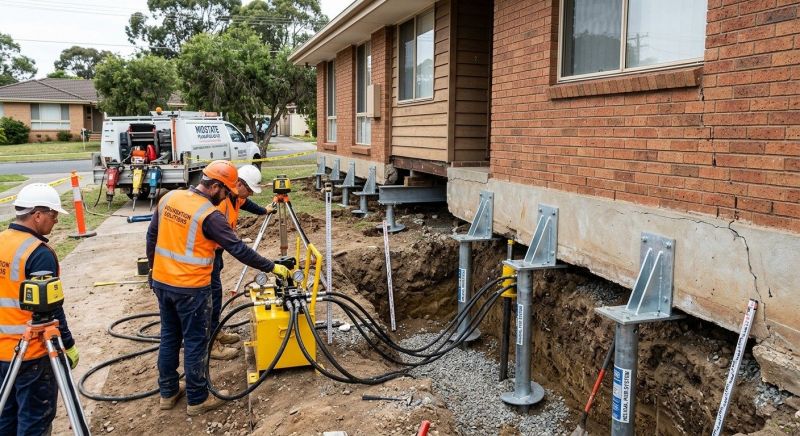 Foundation Jacking in Anoka, MN