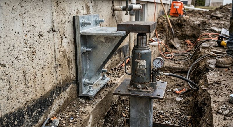 Foundation Jacking in Elk River, MN