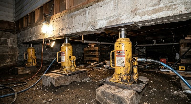 Foundation Jacking in Excelsior, MN