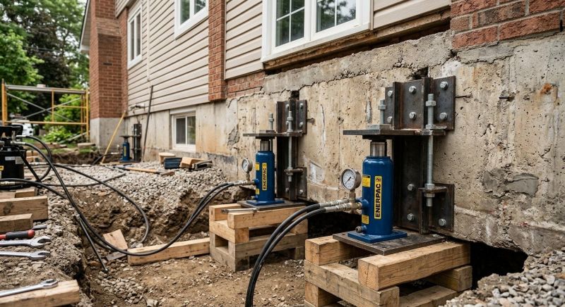 Foundation Jacking in Wright County, MN