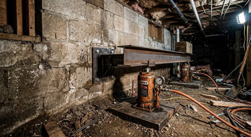 Foundation Jacking in Maple Lake, MN