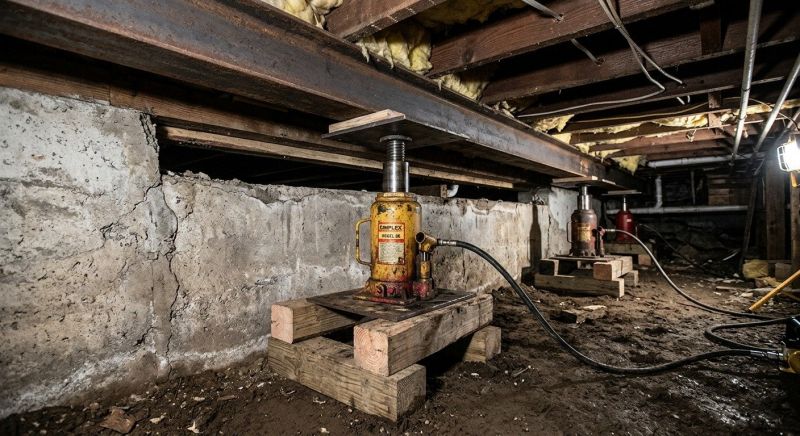 Foundation Jacking in Rockford, MN