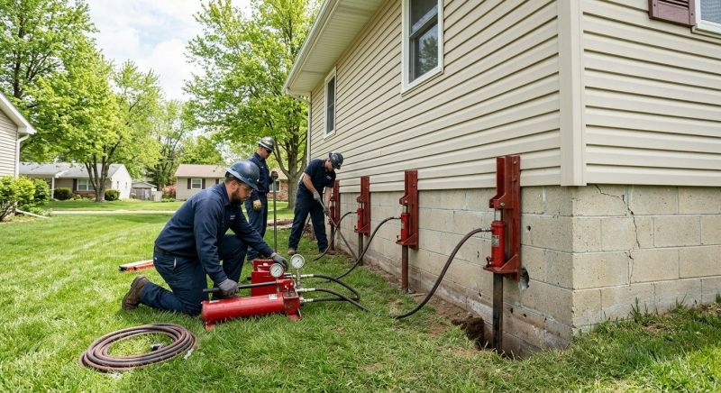 Foundation Jacking in South Haven, MN