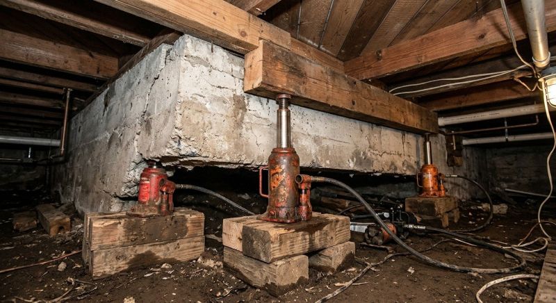 Foundation Jacking in Wayzata, MN