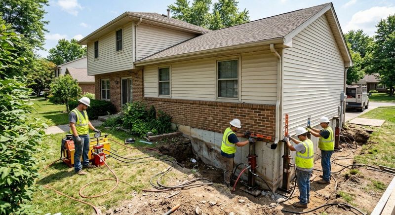 Foundation Jacking in Winsted, MN