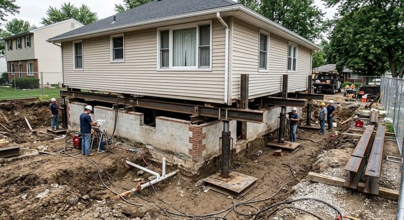 Foundation Lifting in Monticello, MN