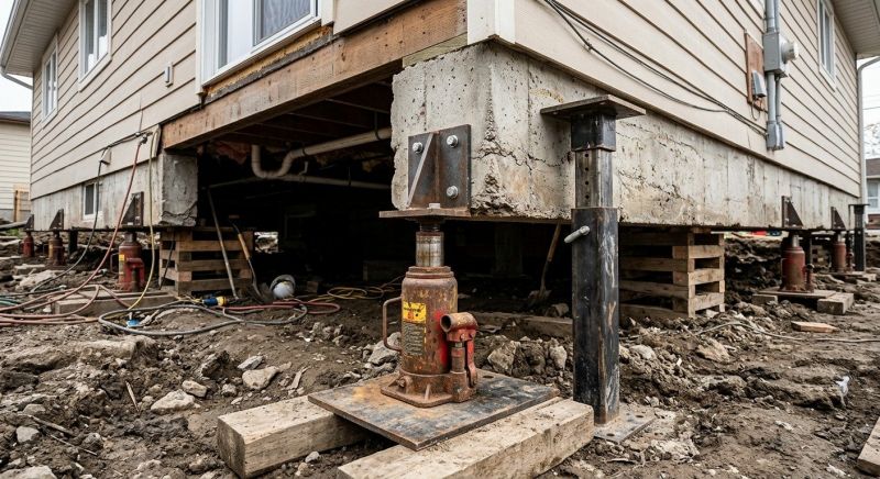 Foundation Lifting in Rockford, MN