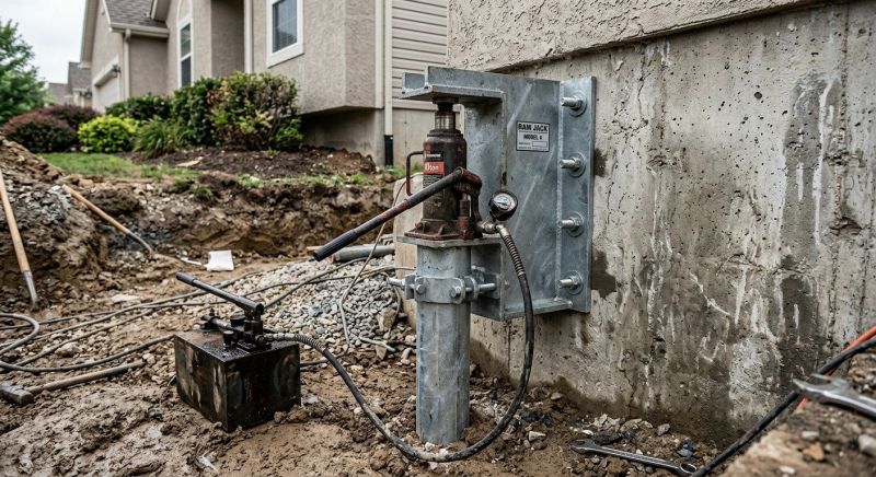 Foundation Pier Leveling in Wright County, MN