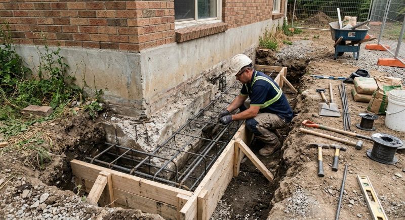 Foundation Repair in Dassel, MN