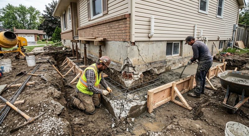 Foundation Repair in Mound, MN