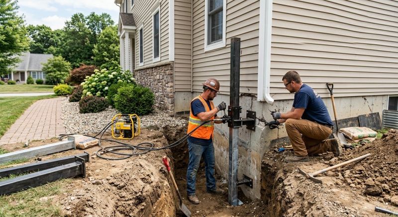 Foundation Stabilizing in Champlin, MN
