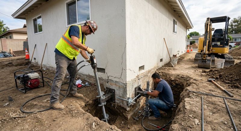 Foundation Stabilizing in Delano, MN