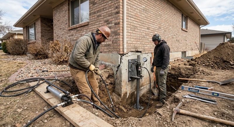 Foundation Stabilizing in Rogers, MN