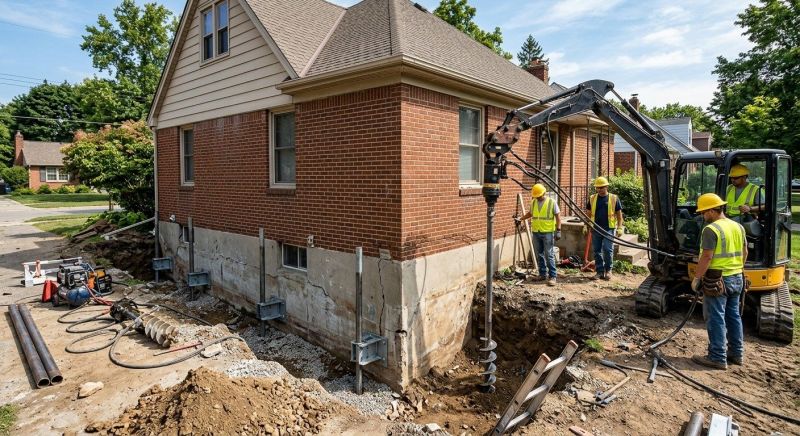 Foundation Stabilizing in Rogers, MN