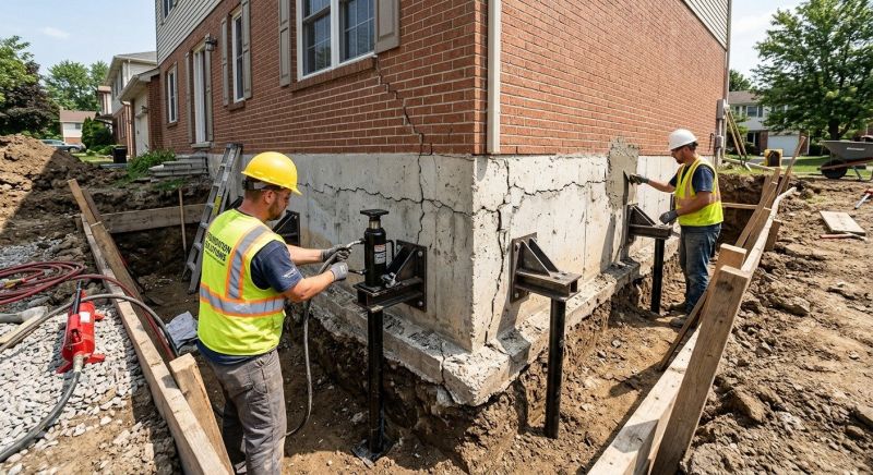 Foundation Structural Repair in Anoka County, MN