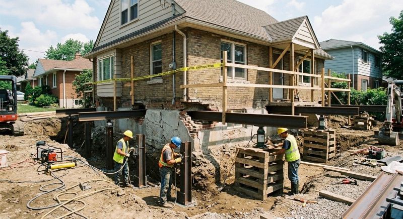 Foundation Structural Repair in Wright County, MN