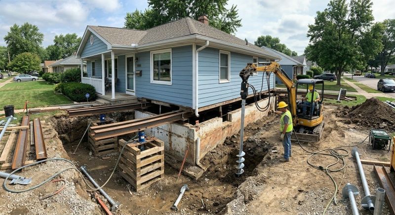 House Underpinning in Wright County, MN