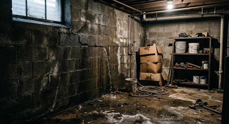 Leaking Foundation Repair in Wright County, MN