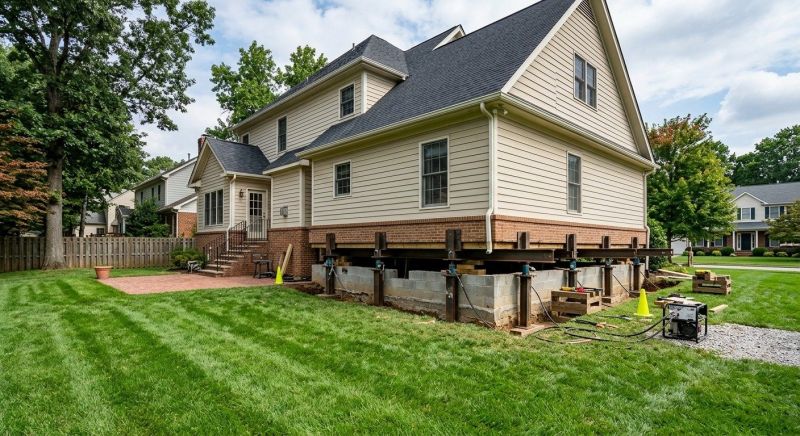 Settling Foundation Service in Anoka, MN