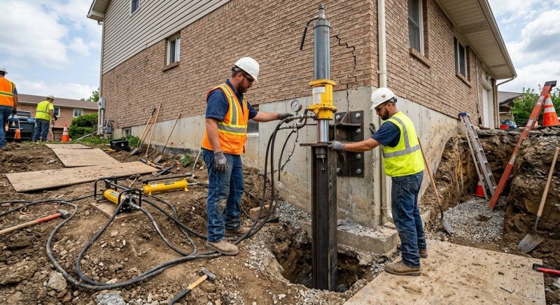 Settling Foundation Service in Big Lake, MN