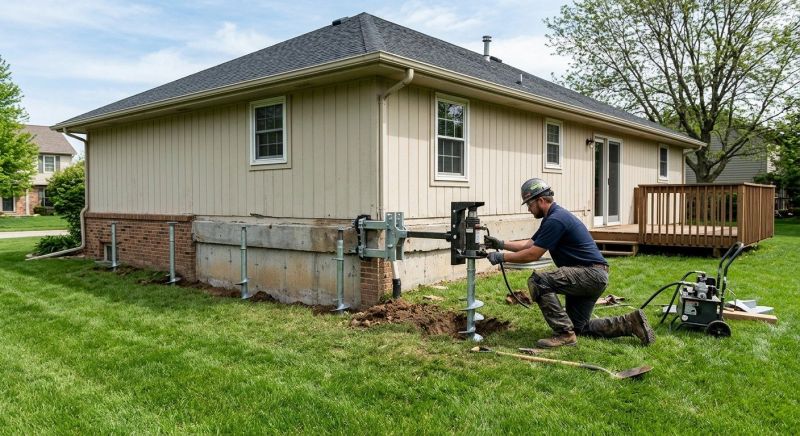 Settling Foundation Service in Cokato, MN