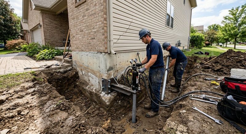 Settling Foundation Service in Maple Lake, MN