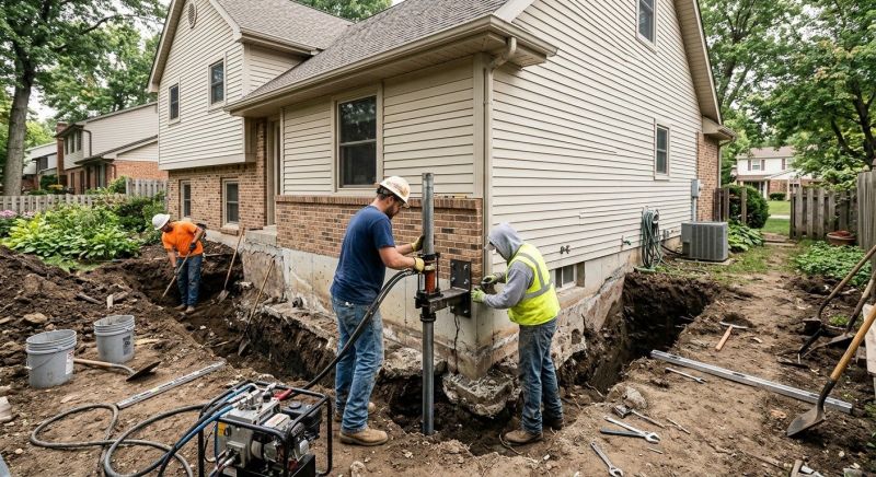 Settling Foundation Service in Rockford, MN