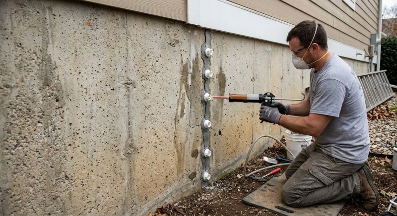 Structural Crack Repair in Wright County, MN