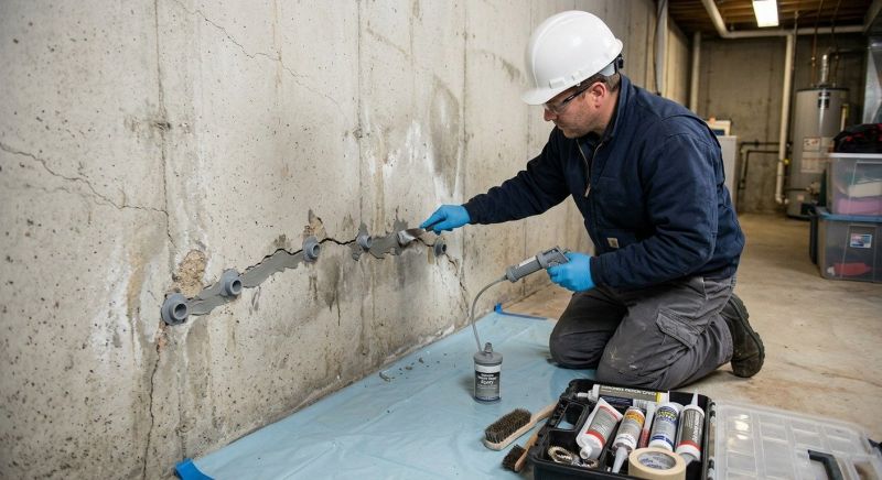 Structural Crack Repair in Wright County, MN