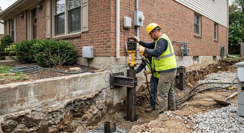 Structural Foundation Repair in Anoka, MN