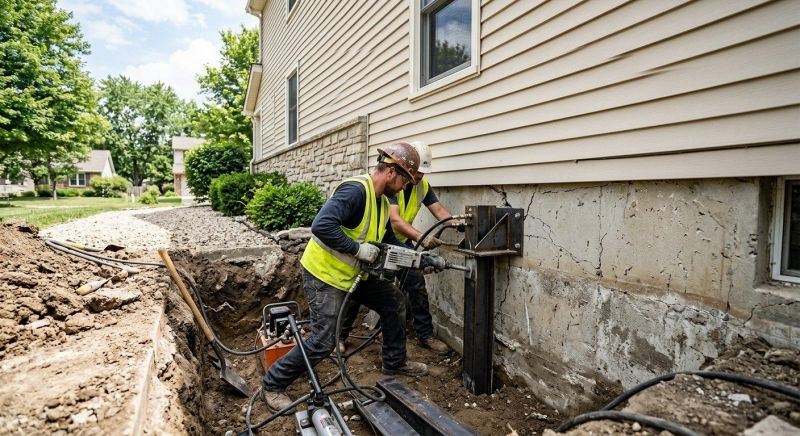 Structural Foundation Repair in Maple Lake, MN