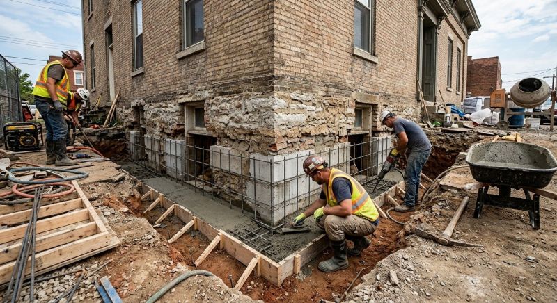 Structural Underpinning in Wright County, MN